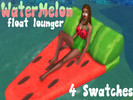 Sims 4 — Watermelon Float Lounger  REQUIRES ISLAND LIVING by QueerAndTotallyOriginalSims — Ever wanted to just relax on a