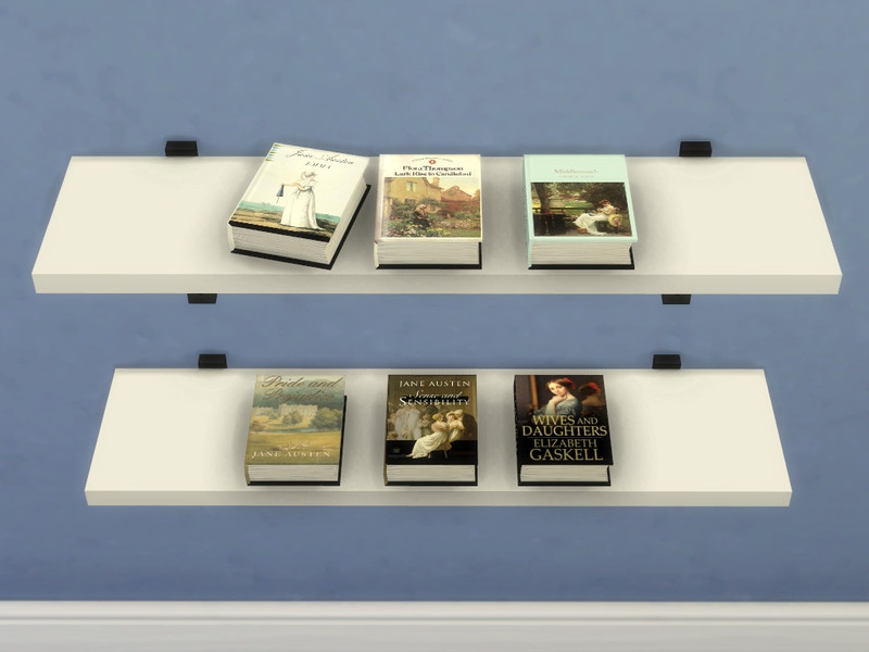 Sims 4 The Sims Resource | Literate Sims Mega Book Set 1 - Historical Novels by TSR Creator