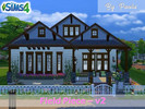 Sims 4 — Field Piece v2 by PaulaBATS — A small house for a couple. In American suburb style, this is a comfortable home.