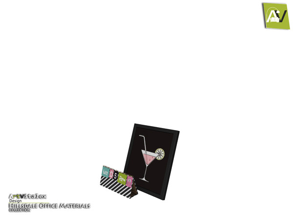 Sims 3 — Hillsdale Painting Frame And Calendar by ArtVitalex — - Hillsdale Painting Frame And Calendar - ArtVitalex@TSR,