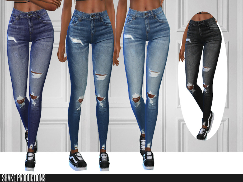 The Sims Resource - ShakeProductions 296-1 Jeans