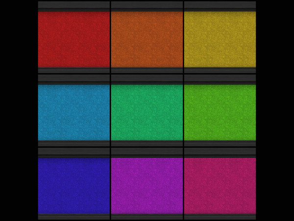 Sims 4 — Floral Wall by Nuki_Necromance — Wallpaper in 9 different colours * Made with Sims4Studio * Available for all