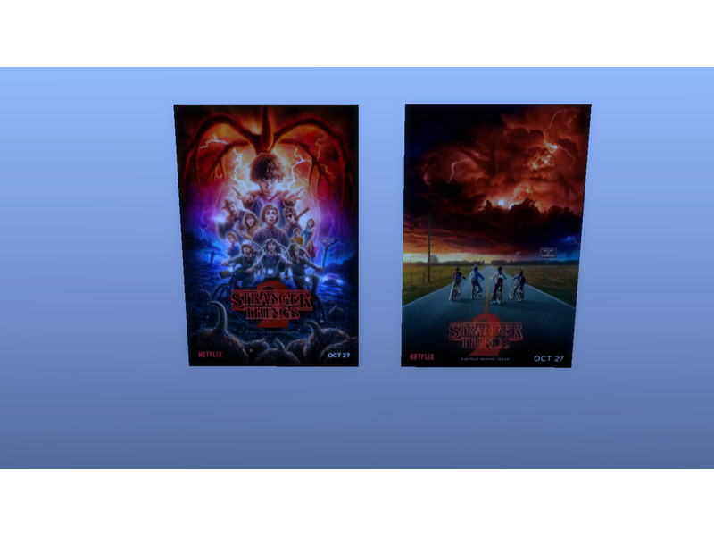 Maddynathan S Stranger Things S1 S3 Posters Requires Gtw