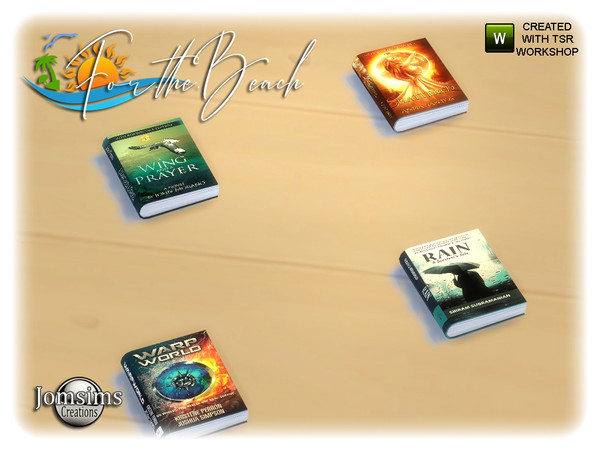 Sims 4 — For the beach book another sens by jomsims — For the beach book another sens