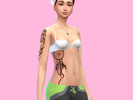 Sims 4 — Dream catcher by Sunnny_Loui — Dream catcher rib tattoo Enjoy! Join my discord!https://discord.gg/CUduSCt 