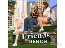 Sims 4 — Friends on a Bench PosePack Shibui by Shibui_Sims — Are you looking for some poses for your story where frieds