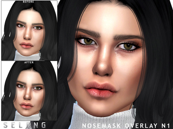 The Sims Resource - Nosemask N1 Overlay