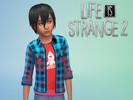 Sims 4 — Life is Strange 2 Daniel Zombie Shirt by pocketfullofcat — Daniel's zombie shirt from Life is Strange 2 with