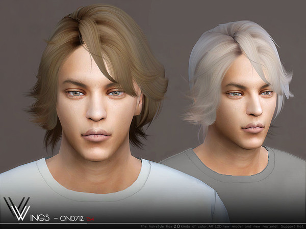 Sims 4 Cc Male Hair Wings