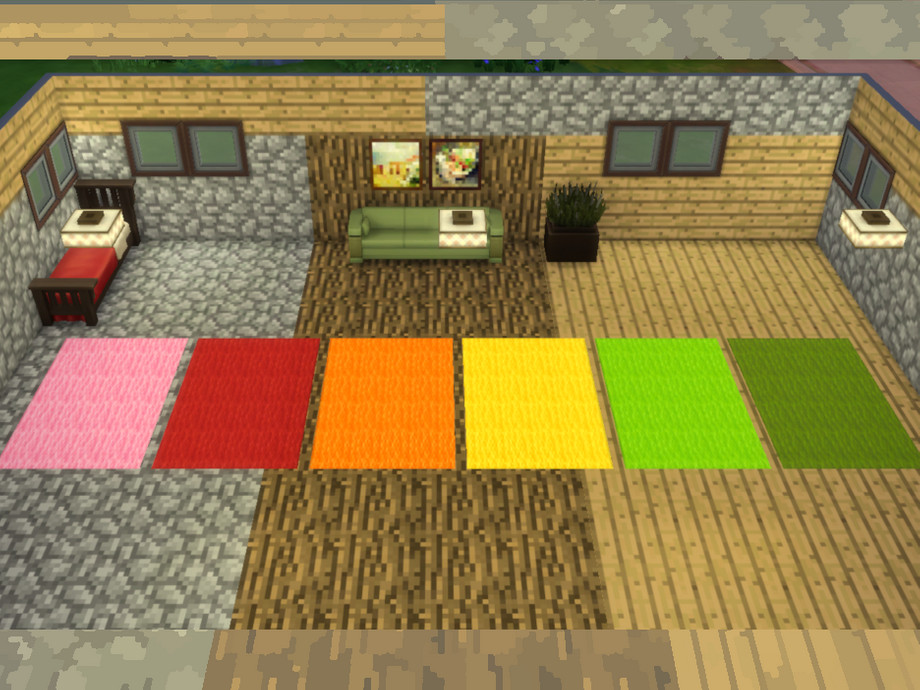 Minecraft Wool Carpet Designs