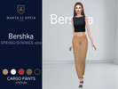 Sims 4 — Marta Li Bershka Cargo Pants by martalisofia — From Bershka's Spring/Summer 2019 Collection