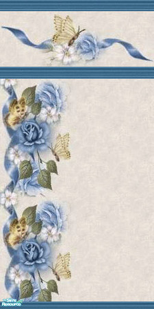 Sims 2 — Blue roses by devilishdawn —  