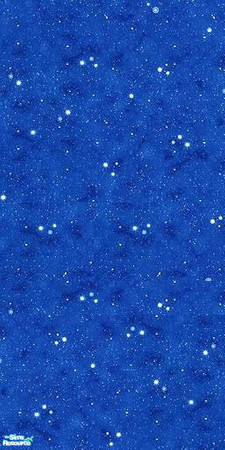 Sims 2 — Blue space wallpaper by manic_rose — Take your sims into orbit with this space themed wallpaper! Available in