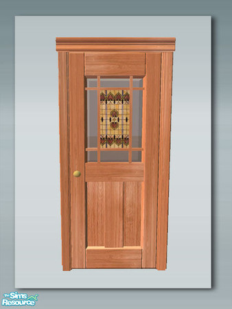 Sims 2 — Rustic Living: Door - Light Wood by Shakeshaft — Part of a set of Window and Doors to accompany my Rustic Living