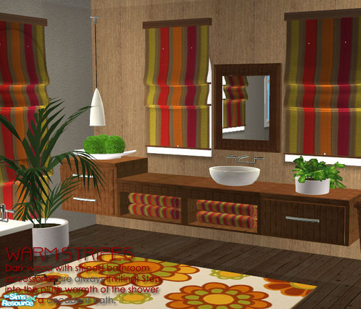 Sims 2 — Tonic Bathroom - mirror by Nanshi — Based on Simtomatics Sanita Bathroom. You must have those meshes in order to