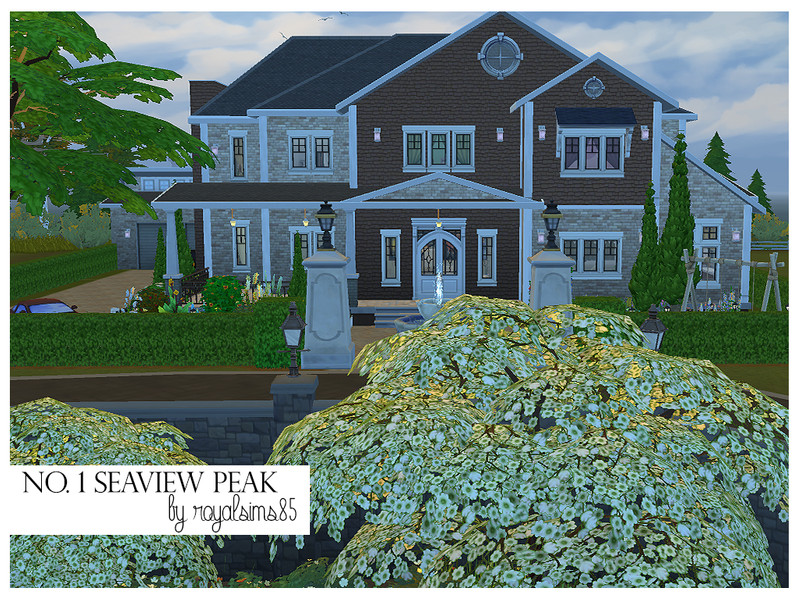 Sims 4 The Sims Resource | Seaview Peak Large Family Home by TSR Creator