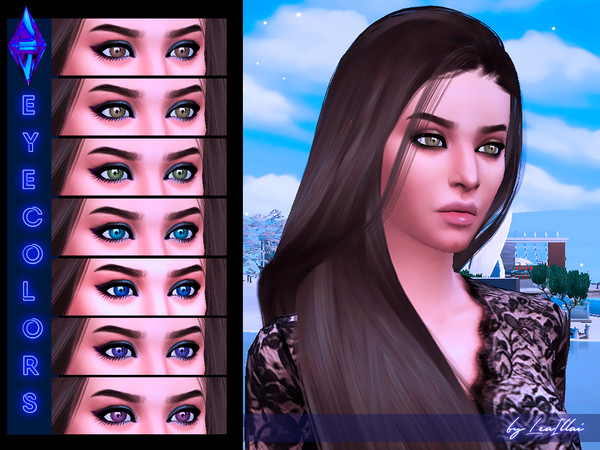 The Sims Resource - Eyecolors [TS4]