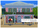 Sims 4 — Knight of Rose Cafe by royalsims85 — Welcome to the historic Knight of Rose Cafe! It's a cornerstone