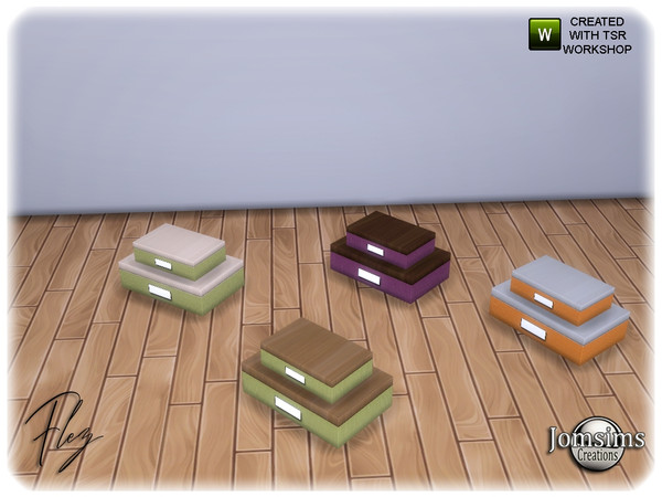 Sims 4 — FLEZ  living room deco box by jomsims — FLEZ living room deco box