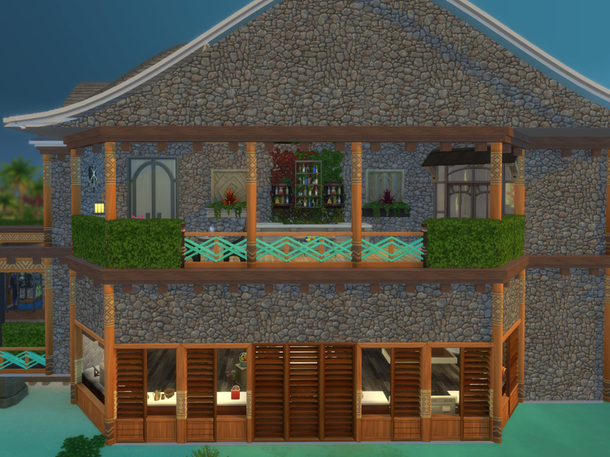 The Sims Resource Sulani floating house
