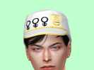 Sims 4 — Jotaro Kujo Diamond Is Unbreakable hat by DallonIsGay — A hat based off Jotaro Kujo's from Jojo's Bizarre