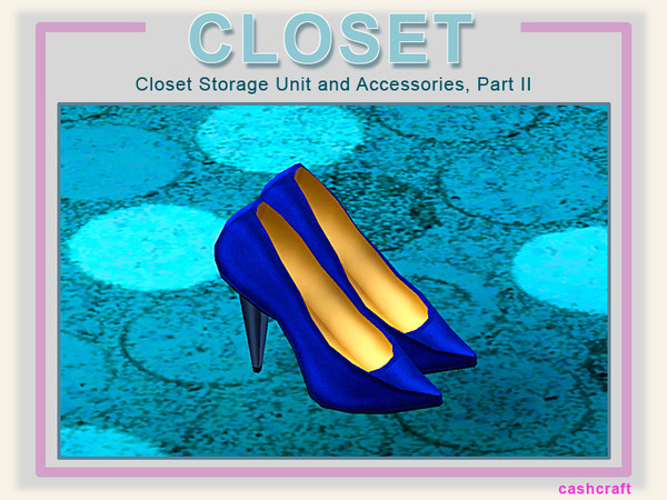 Sims 3 — Modern Closet Shoes Heels by Cashcraft — Red bottom designer heels in leather. Created by Cashcraft for TSR.