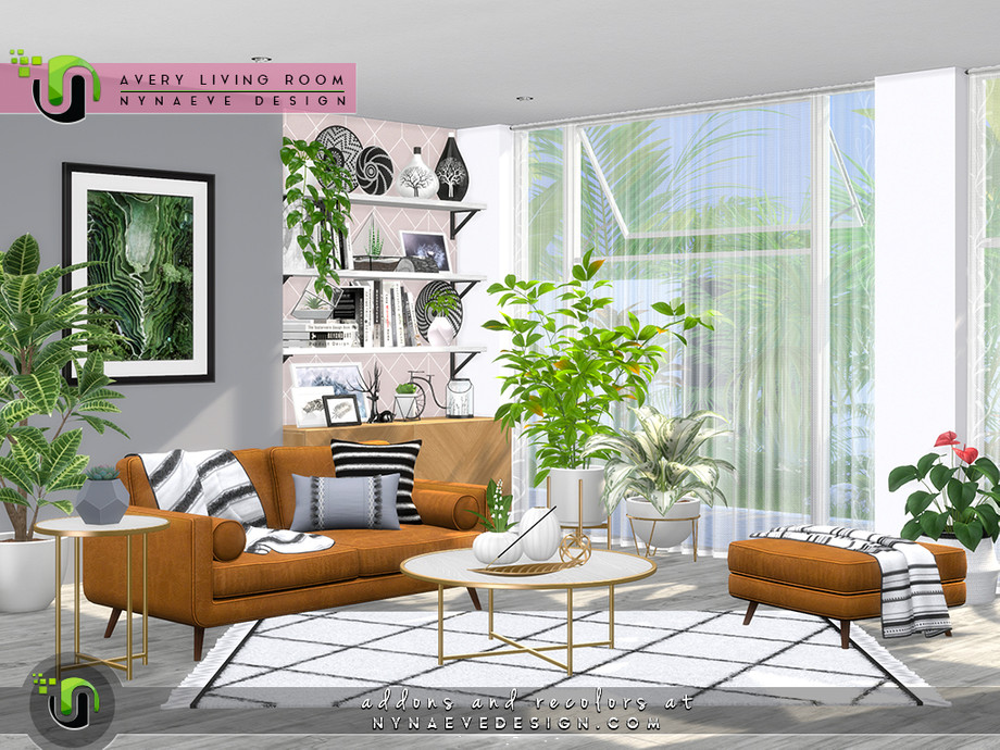 The Sims Resource - Avery Living Room