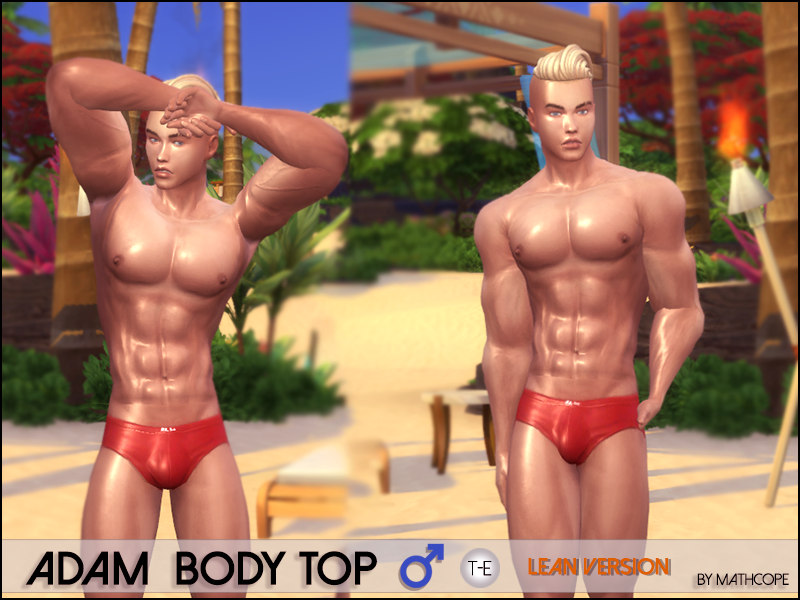 sims 4 male muscle mod
