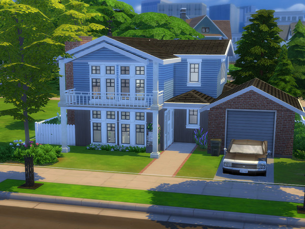 Sims 4 — batlead Newcrest Family House / Townhouse by batlead — This lot is the perfect house for a little family. This