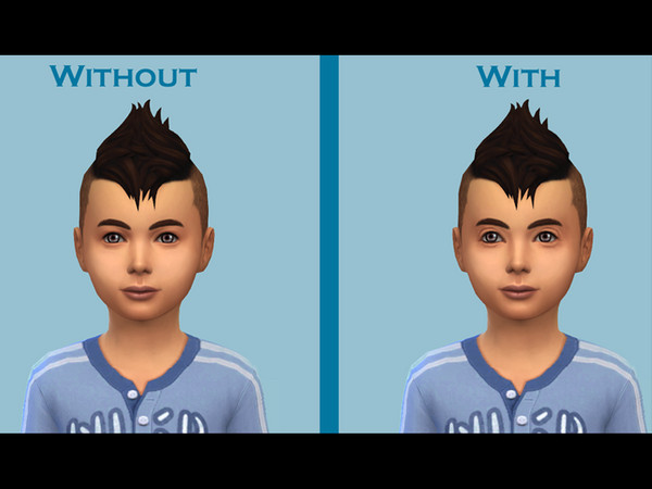 Sims 4 — Eyelids 01 by TheEagleWillLand — This is an eyelid mask, it is compatible with every skin-tone including custom