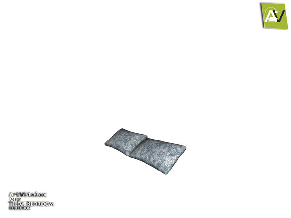 Sims 3 — Tilda Bed Pillows by ArtVitalex — - Tilda Bed Pillows - ArtVitalex@TSR, Aug 2019