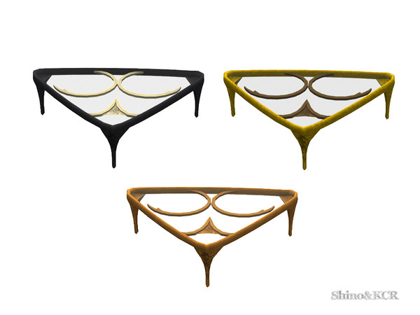 Sims 4 — Bedroom Art Nouveau - Coffee Table by ShinoKCR — Bedroom Furniture in Art Nouveau Style S3 to S4 by Request used