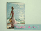 Sims 4 — The Girl at the Beach - DINE OUT REQUIRED by Reiko_Tsukino — A painting picturing a girl looking over the blue