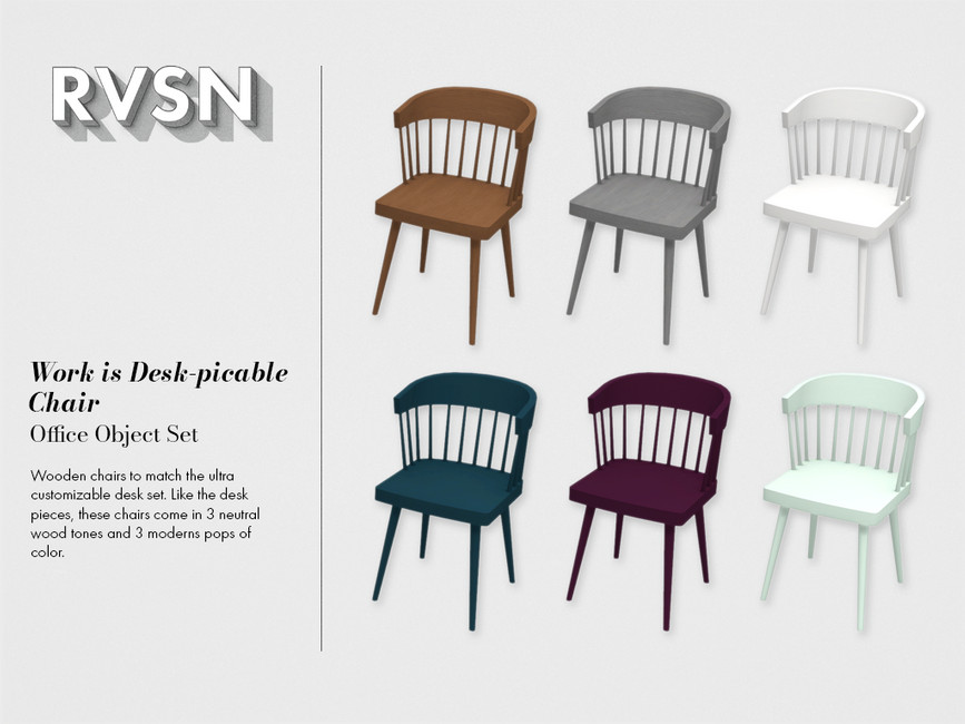 Sims 4 cc desk chair threevsa