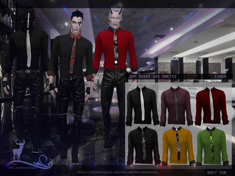 The Sims Resource - DSF SHIRT SPE NOCTIS