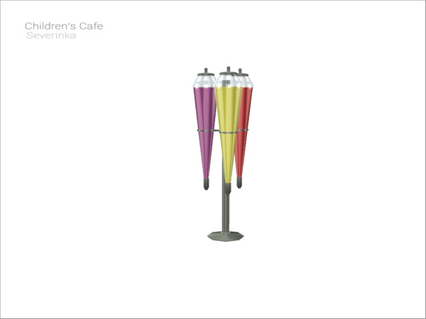 Sims 4 — [Children's Cafe] - juices by Severinka_ — Juices (decor) From the set 'Children's Cafe' Build / Buy category: