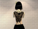 Sims 4 — Tattoo Back - Thou Shalt Not Die by Lilium_Dragomir — I got permission from the amazing SixSpades to make a