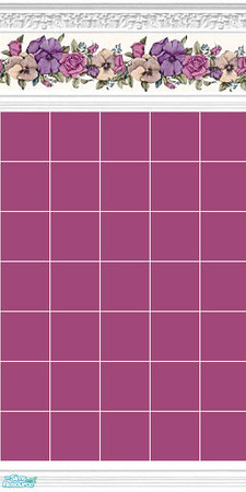 Sims 2 — Purple passion 2 by devilishdawn — Has a matching floor