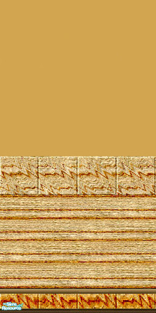 Sims 2 — 12  Walls and 8 Floors Free  - Individua by Lorah — Blue, red, brown, cream, gold and frogs. All free walls and