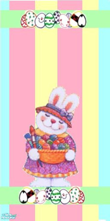 Sims 2 — easter pastel wallpaper - easter 3 by thenoble1 — a lovely pastel wallpaper for your festive sim home