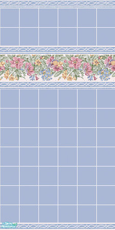 Sims 2 — Bathroom flowers  by devilishdawn — Has a matching floor 
