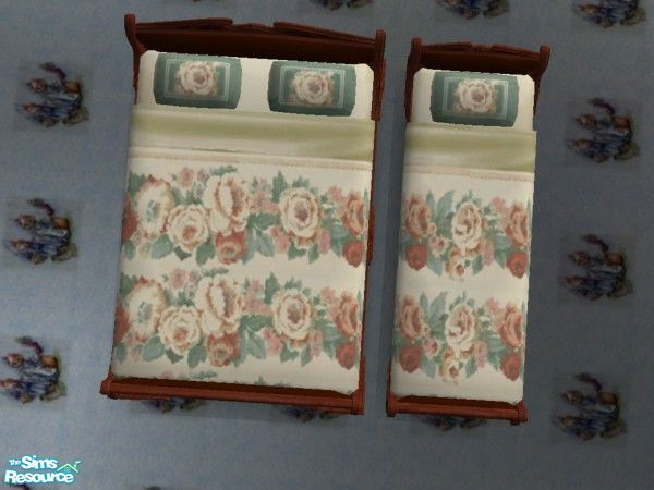 Sims 2 — Rusty Rose Bedroom - bedding by ead425 — 