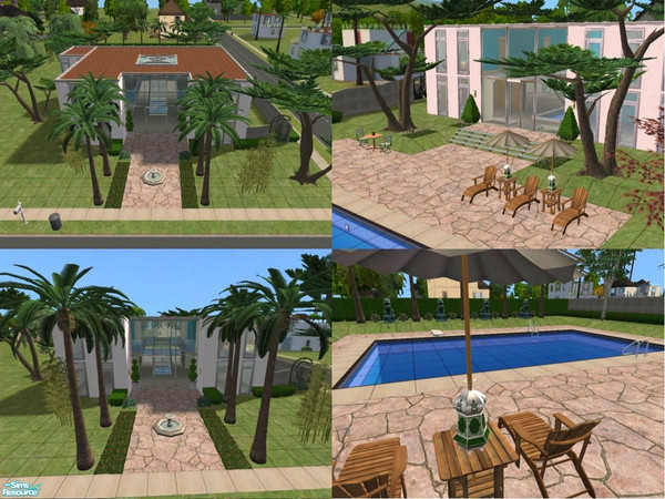 Sims 2 — 143 Wright Way by ngrand78 — Modern and Stylish 3 bedroom mansion, your sims will love making this one their