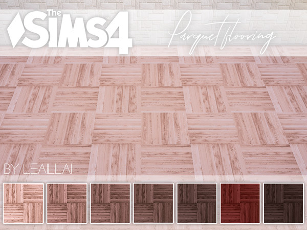 Sims 4 — [TS4] Parquet set by LeaIllai — [TS4] Parquet set by LeaIllai Have a good game!