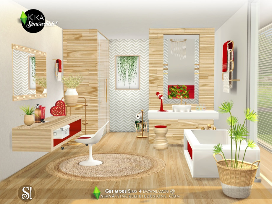 The Sims Resource Kika, How To Make A Bathroom Window More Private In Sims 4