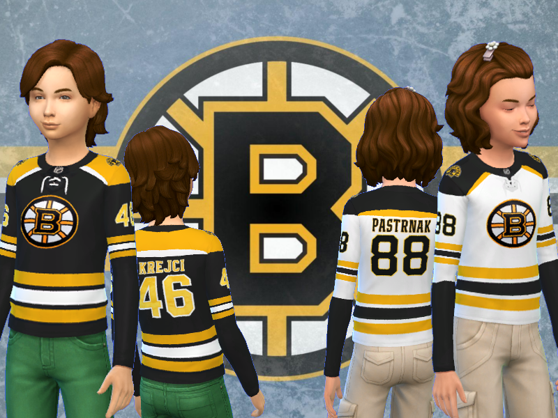 boston bruins jerseys for kids
