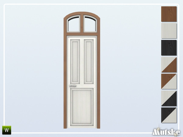 Sims 4 — London Door Privat Single 2x1 by Mutske — This door is part of the London Constructionset. Made by Mutske@TSR. 