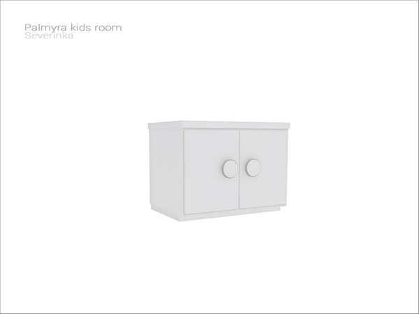 Sims 4 — [Palmyra kidsroom] - low cupboard by Severinka_ — Low cupboard From the set 'Palmyra kidsroom' Build / Buy