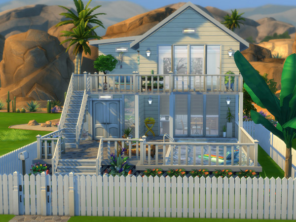 Sims 4 — Austin Ave  by MrsJulie — Created a cosy little home for 2 sims, or a single. 