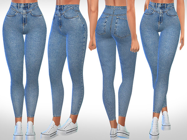 The Sims Resource - HM New Style Skinny Fit Jeans